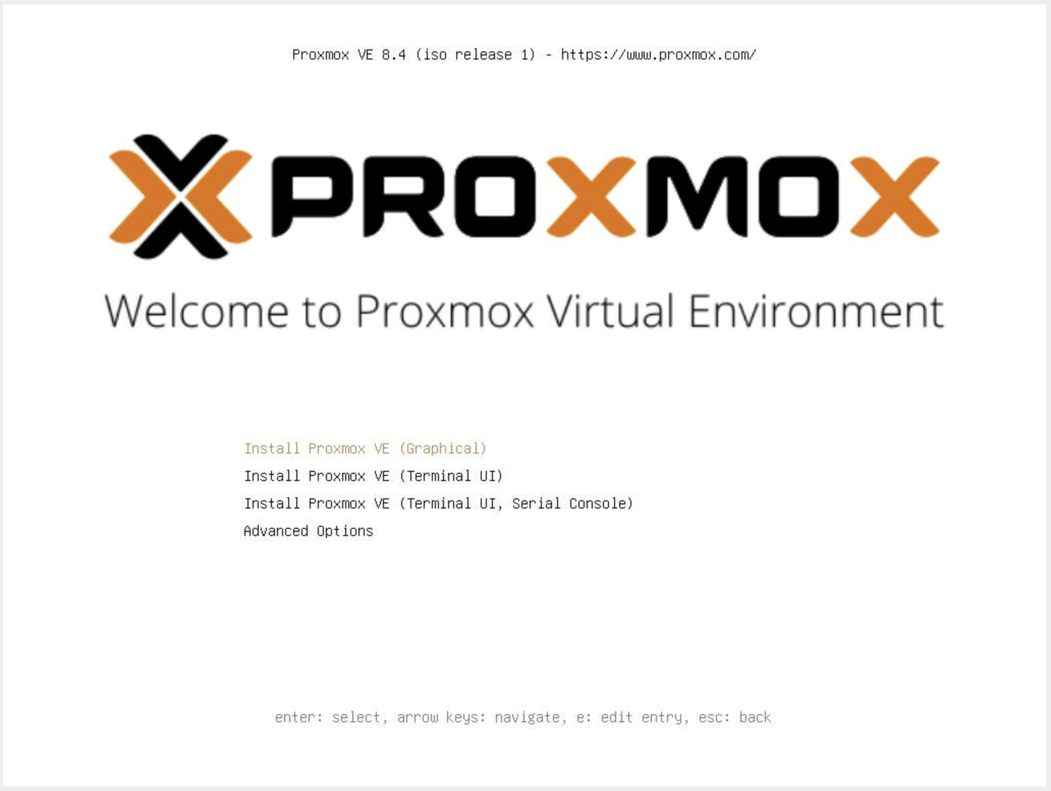 Proxmox Installer